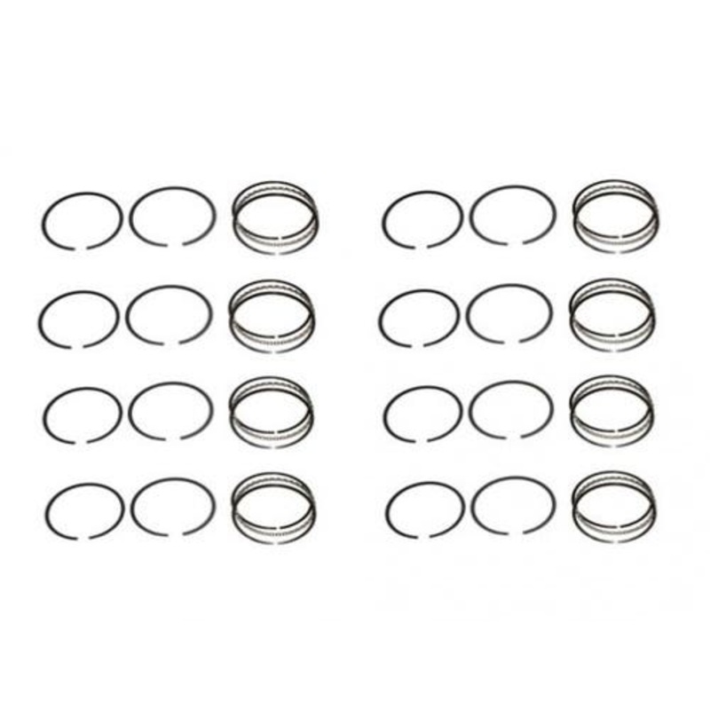 Piston Ring Set - Standard - 8 Cylinder fits Massey Ferguson 1155 fits Perkins 540