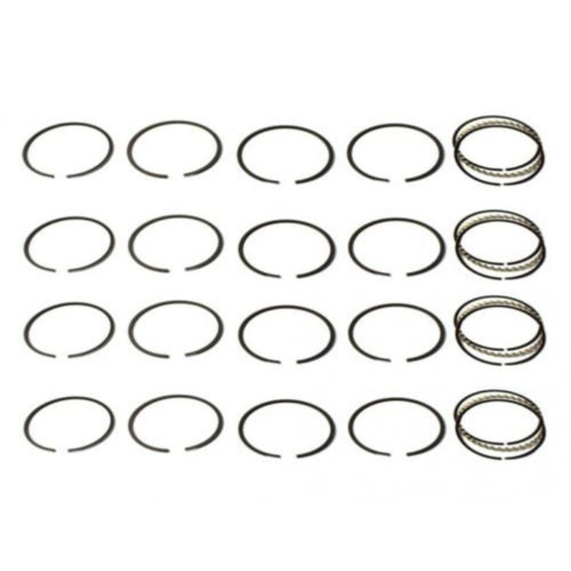 Piston Ring Set - Standard Bore 4.000" - 4 Cylinder fits Massey Ferguson 85 88 fits Massey Harris 444 fits Continental H277