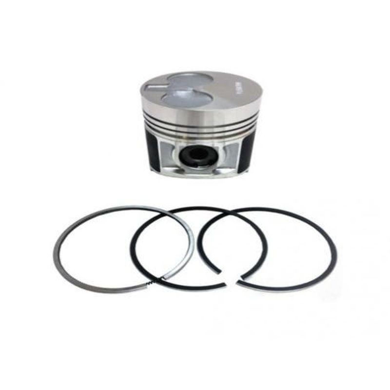 Piston and Rings - Standard Single Cylinder fits New Holland Boomer 4055 Boomer 4060 T2410 T2420 TC55DA C175 L175 SBA115017581