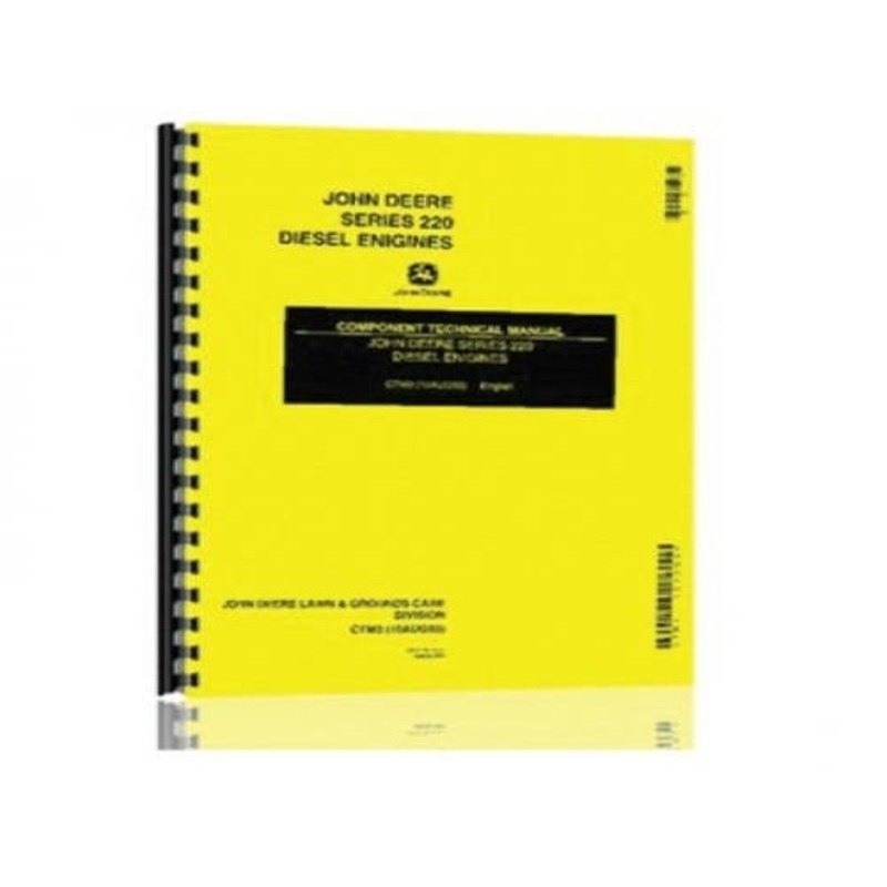 Service Manual fits John Deere 655 375 575 675 675B 375 CTM3 fits Yanmar 4TN82