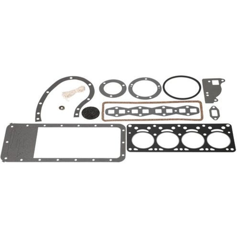 Full Gasket Set without Crankshaft Seals fits Massey Ferguson TE20 TO20 TO30 830631M1 fits Continental Z120 Z129