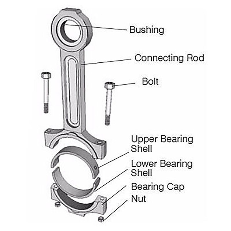 4N2217 8N3753 6N8011 Connecting Rod Fits Caterpillar Models