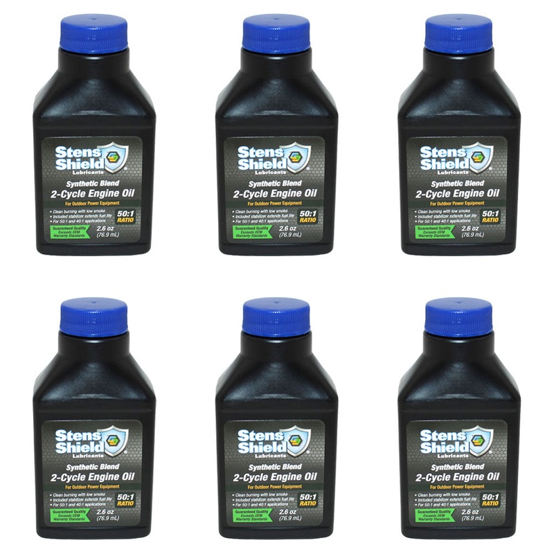 Qty 6: 2-Cycle Engine Oil Fits Stihl Replaces 0781 319 8008