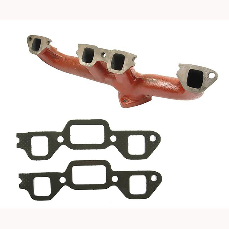 E1ADDN9429A E1ADDN9448A Exhaust Manifold w 2 Piece Gasket Fits Ford NH Major
