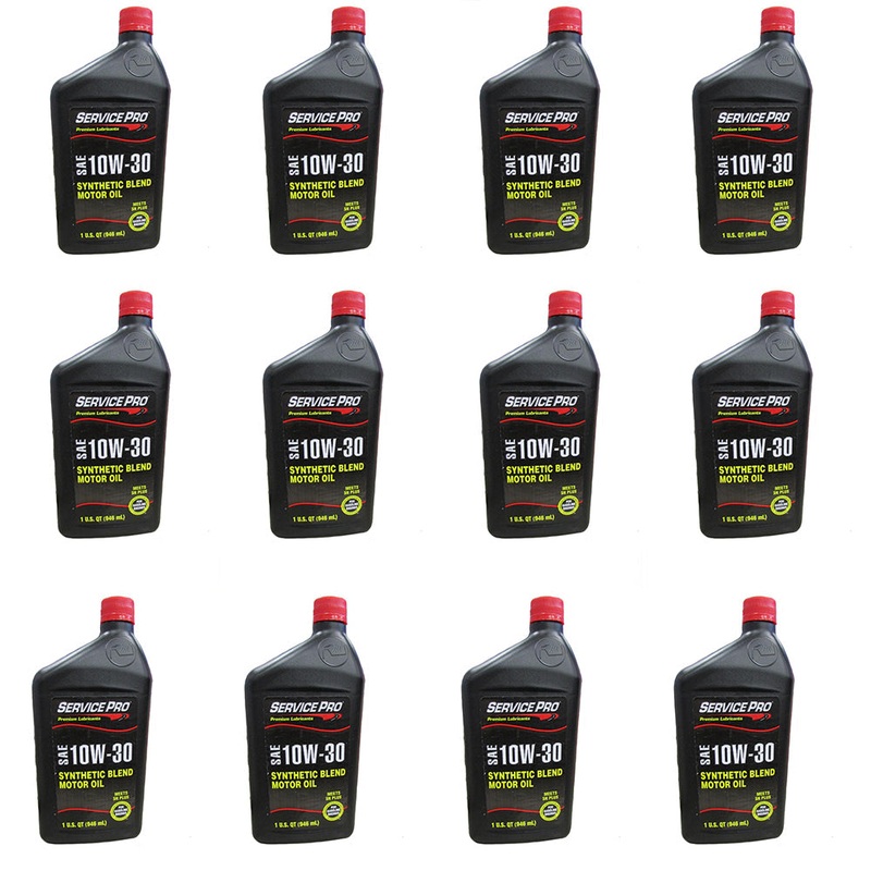 Qty 12: Engine Oil Quart Fits Cub Cadet Replaces 490-000-C044
