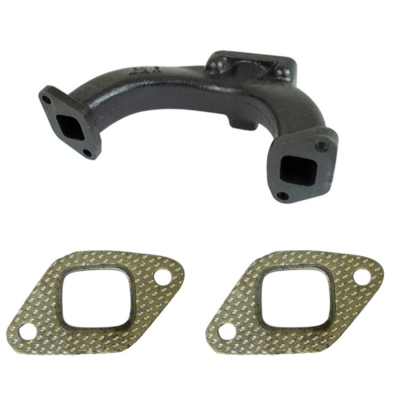 72098614 Exhaust Manifold w Gasket Fits Massey Ferguson Hinomoto 210 220 E16 E18