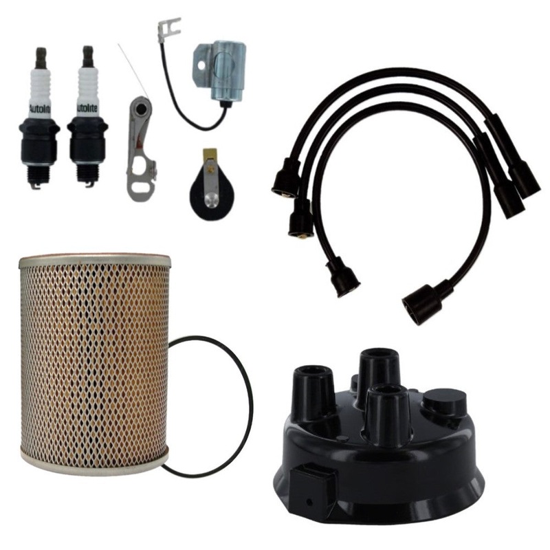 Ignition Tune up Kit Fits John Deere M MT 40 320 330 420 430 440 Tractor 2 Cyl