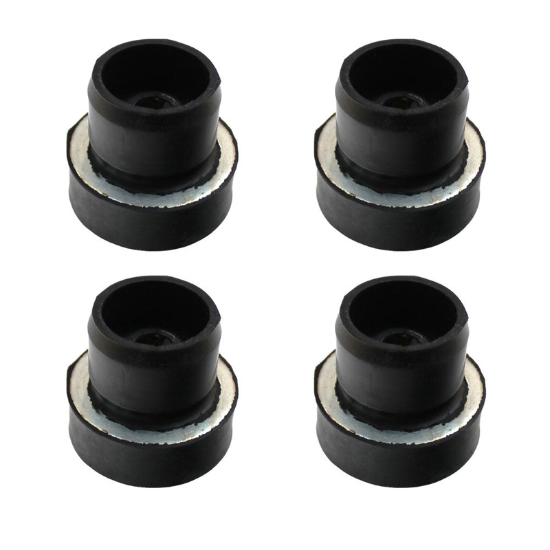Set of Four New Engine Mounting Bushing 123/03138 Fits JCB Backhoes 217 3C