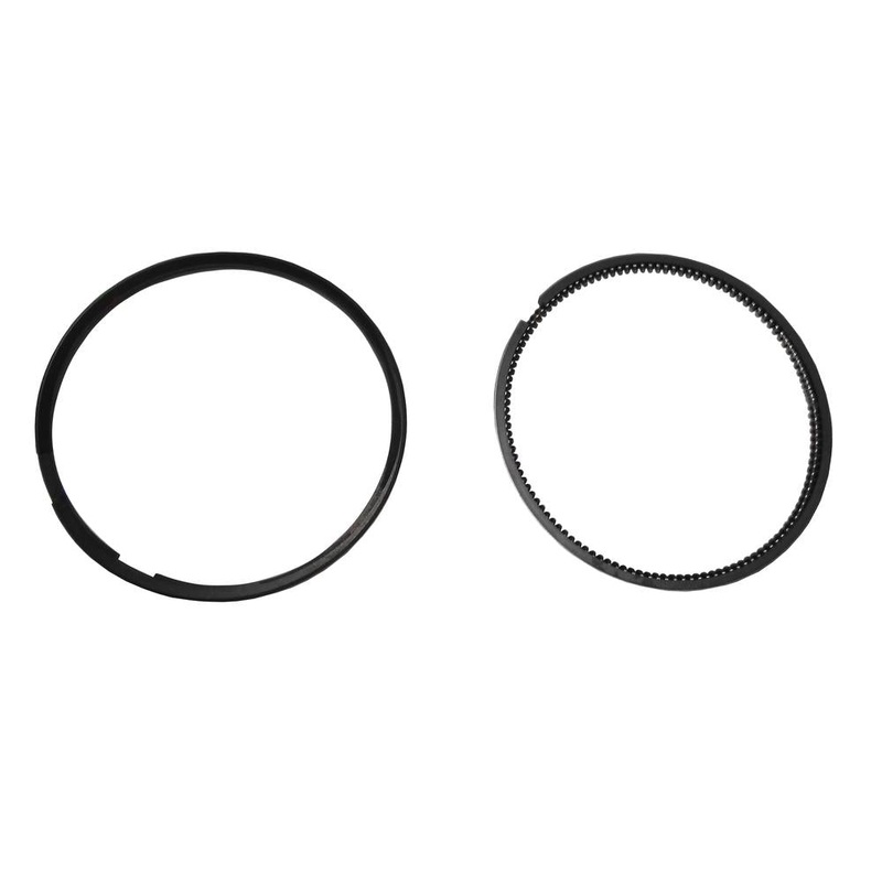 (3)- Standard V2403 Rings +.5 Fits Kubota, 87 mm Bore Size, STD Chrome Ring Set