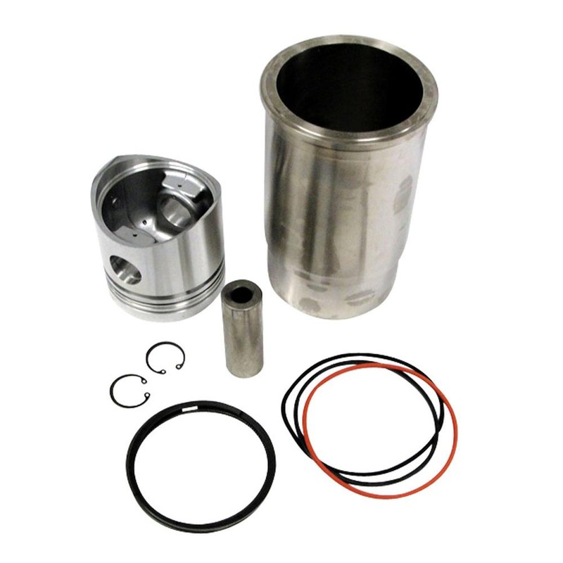 Piston Liner Kit (Std) Fits John Deere Replaces AR71593-Piston