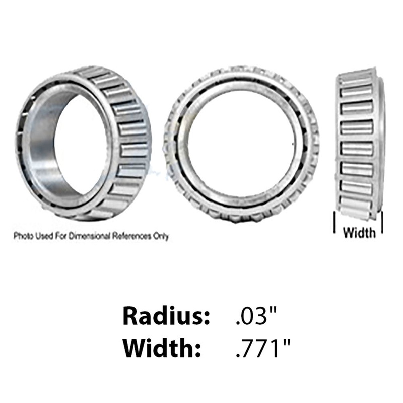 14124 TIMKEN TAPERED ROLLER BEARING 1.25" x 2.717" x 0.7813"