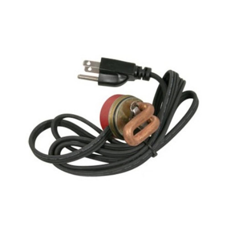 5B605 Heater, Engine Block Frost Plug, 1 1/2" Butterfly; 600 Watt, for