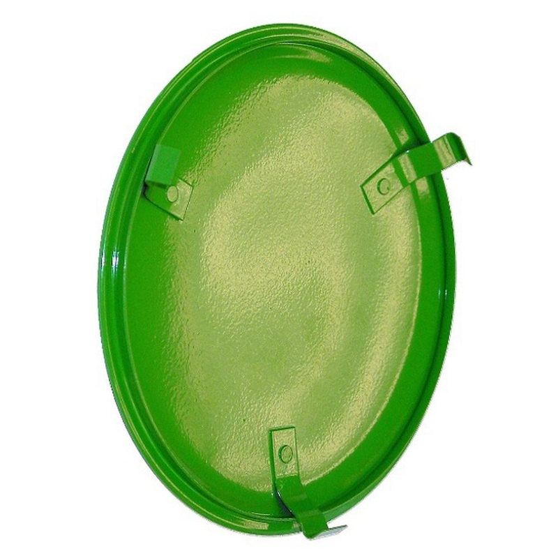JDS321 Flywheel Cover Inspection Hole Plate With Springs Fits John Deere