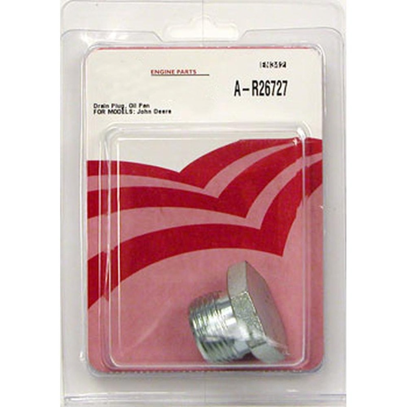 Oil Pan Drain Plug Fits John Deere Models R26727 R26727-A R51944 R51944-A