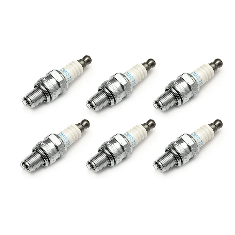 (6) Spark Plug Fits NGK CMR7H 3066 Fits Champion RZ7C Fits Torch A8RTC