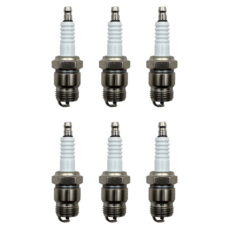 21A808 Six Universal Spark Plugs D16 TY6075 207000680 4012405C 834242M1
