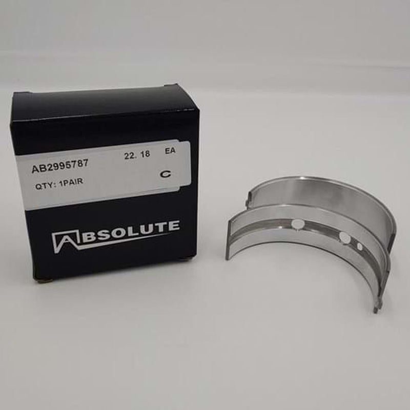 STD. Main Bearing Pair 2995787 Fits FARMALL 90 95 85U Fits Case-IH PX140 MXU130