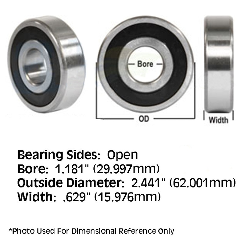ST246 Flat Edge Ball Bearing Fits Case/International Harvester 57 95 100 130