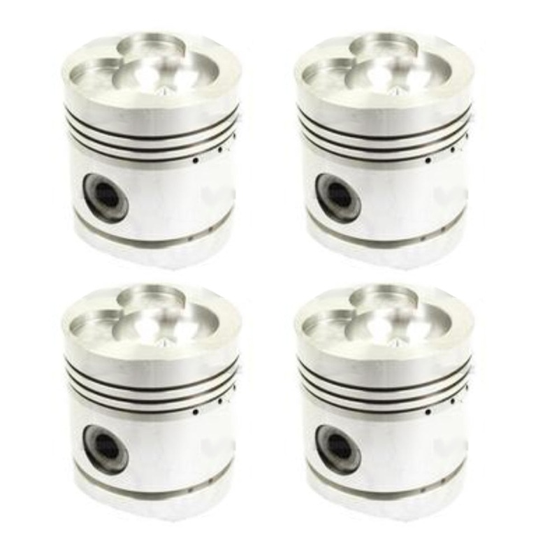 Set of 4 Piston Standard Fits Case IH S.69151 K949474 251240R1 Fits Cub, Fits Cu