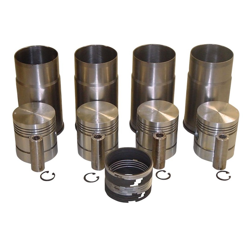 751603R92 New 4 Pistons & 4 Liners Kit Fits Case-IH Tractor Model BD154