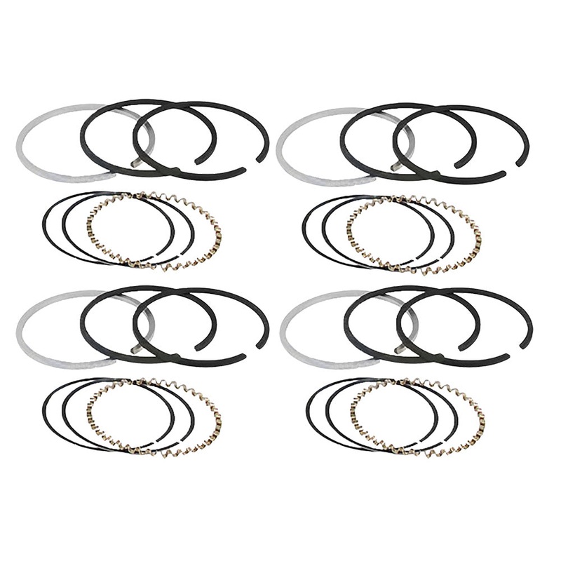 PR122 836100M1 Four (4) Piston Ring Sets Fits Massey Ferguson 35 50 135 150 MF15