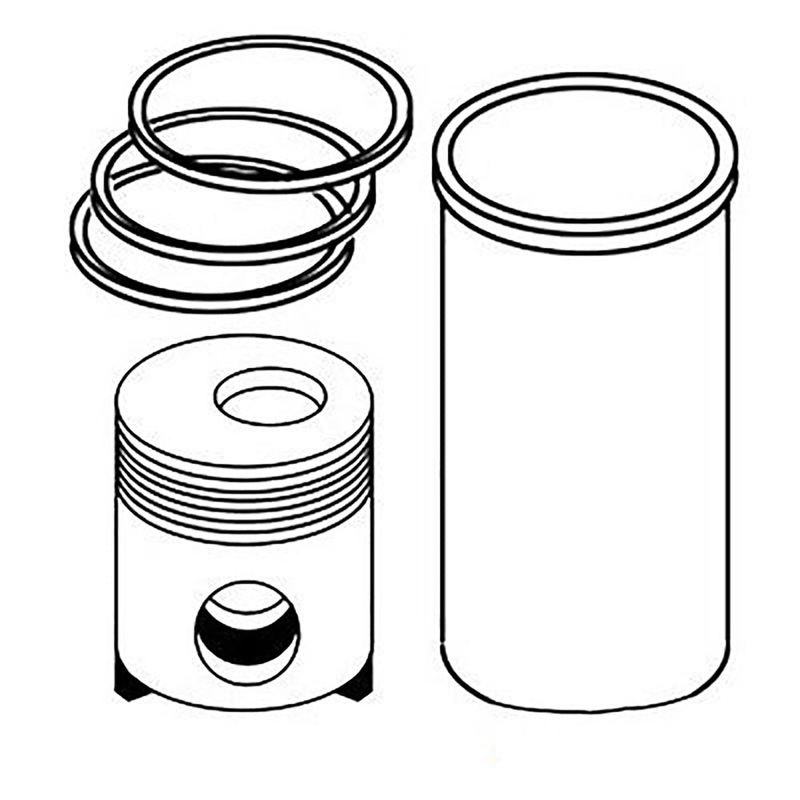 PR219 New Piston Rings Fits Case-IH Tractor Models 766 886 Combine 453