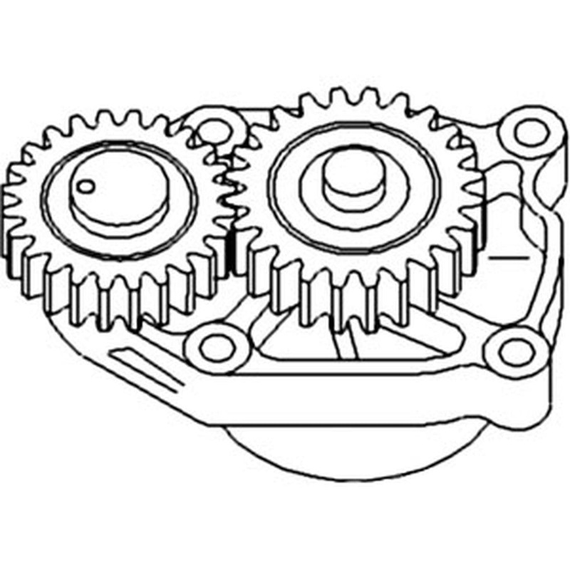 J930336 J926202 3930336 New Oil Pump Fits Case-IH Tractor Models 5120 5220