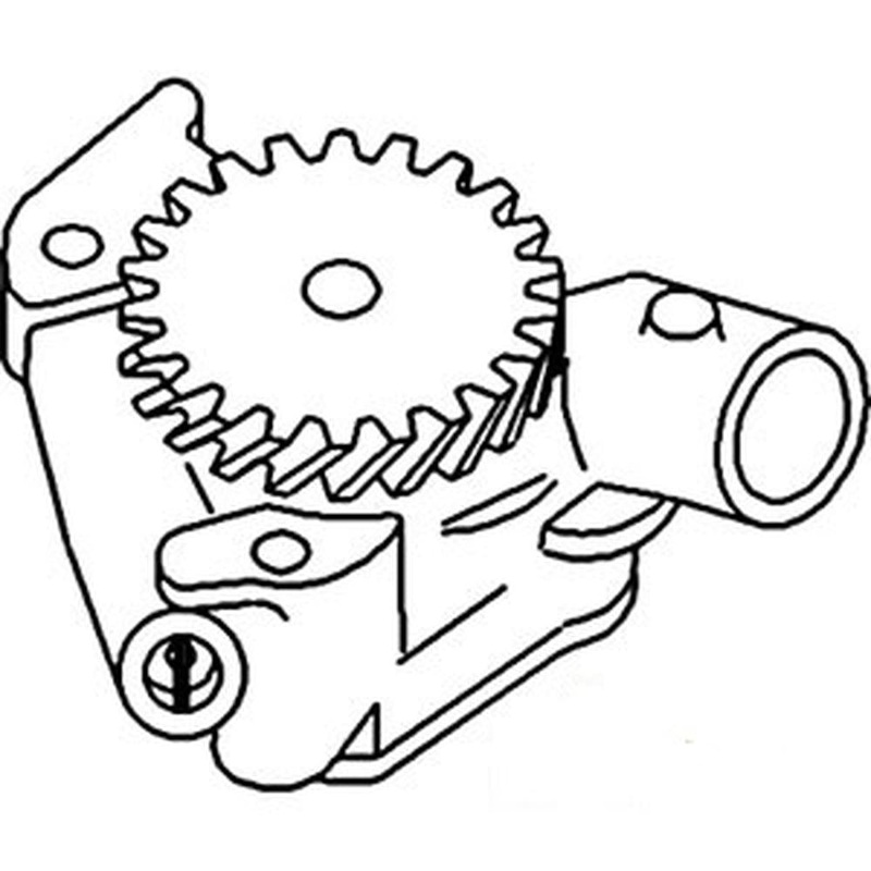 2130385 New Engine Oil Pump Fits Allis Chalmers AC Tractor Models 7085