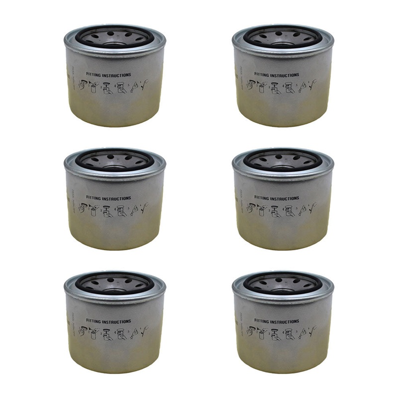 6PK Oil Filter Fits Kubota Fits Kawasaki Fits John Deere Fits Honda Fits Bobcat