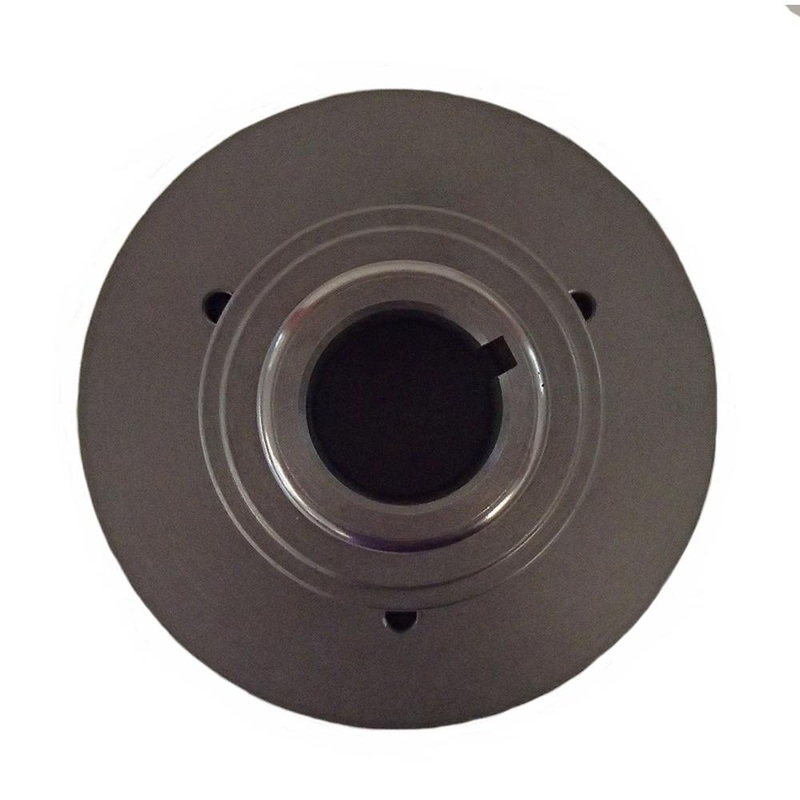 734628M1 PULLEY, CRANKSHAFT, 3 HOLE Fits Massey Ferguson