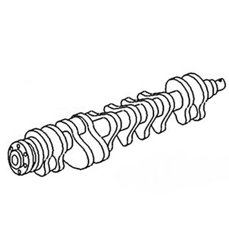 3637408M91 New Crankshaft Fits MF 27 29 530 535 550 560 565 660 665 +