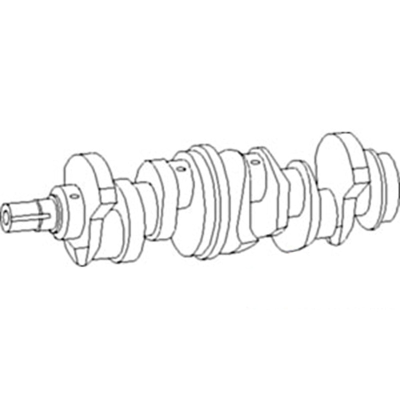 RE515785 RE504693 6.8L Crankshaft Fits John Deere Tractor Model 6895N